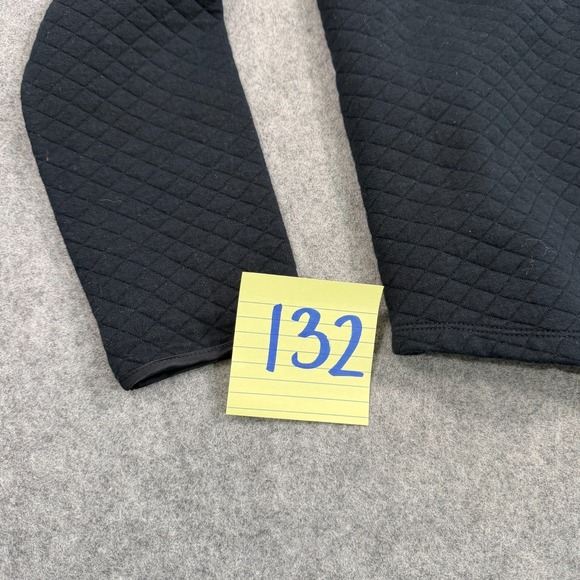 Lauren Ralph Lauren Black Quilted Full Zip-Up Jacket Women's Size Medium - Picture 5 of 5